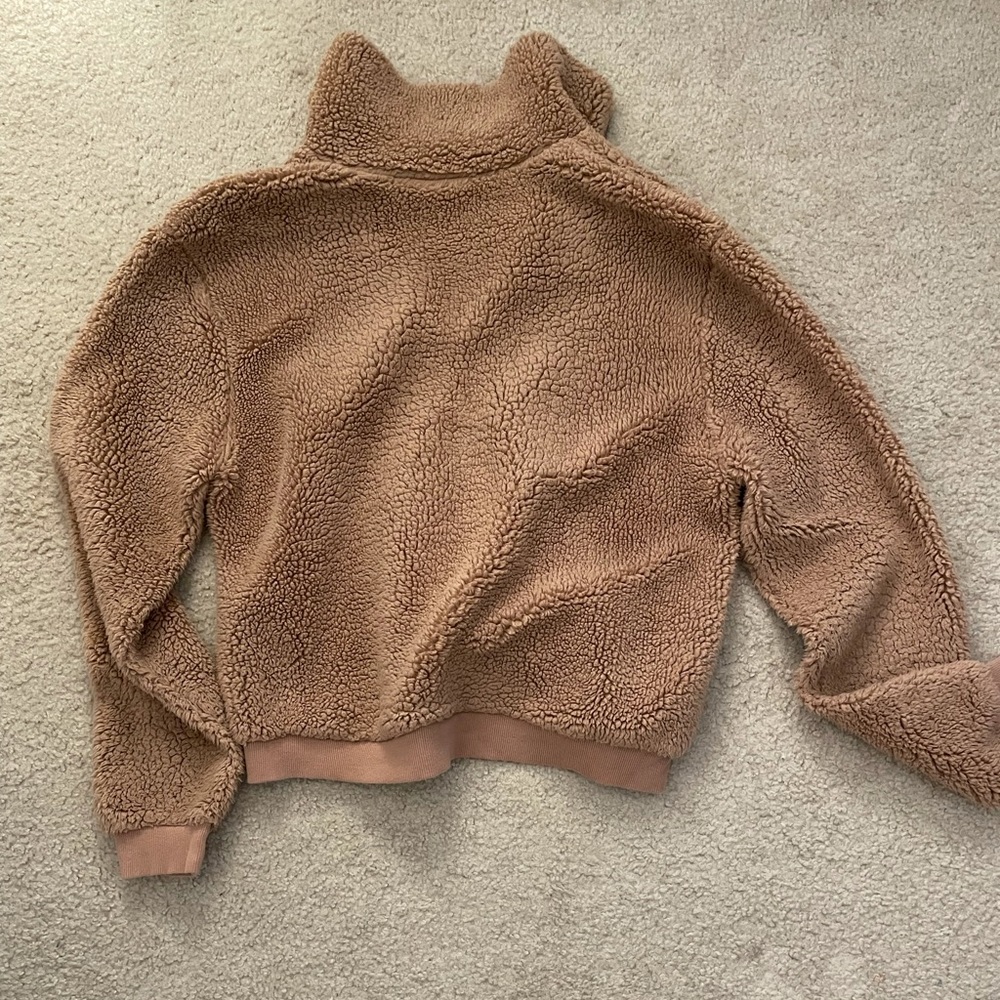 Brown Quarter Zip - image 2